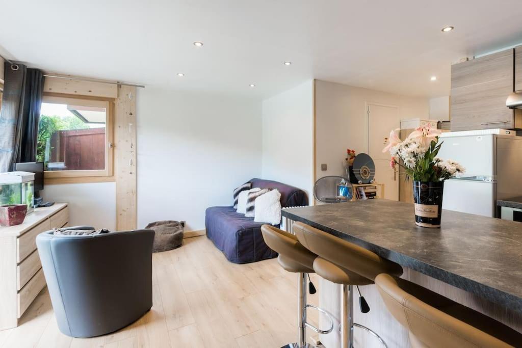 Ferienwohnung Pied-A-Terre Cosy Face Aux Pistes De La Princesse Demi-Quartier Exterior foto